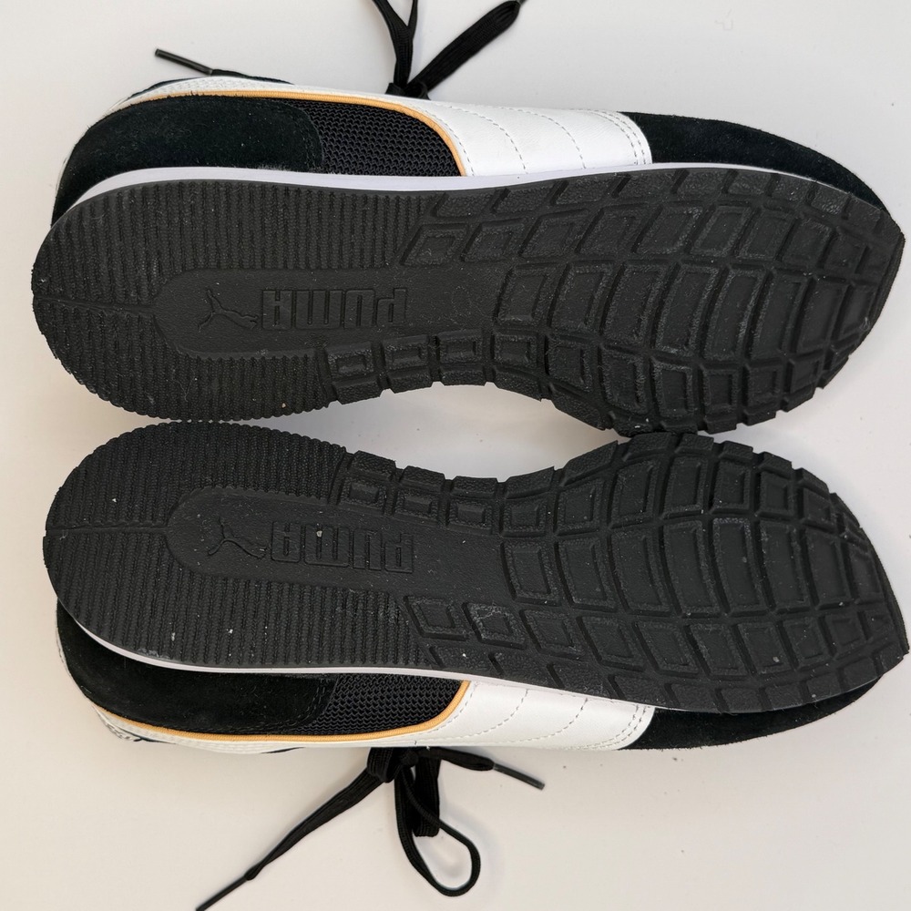 Puma R78 Womens Sneakers Black White Leopard Print 403057-01 Size 8.5 - Picture 6 of 7